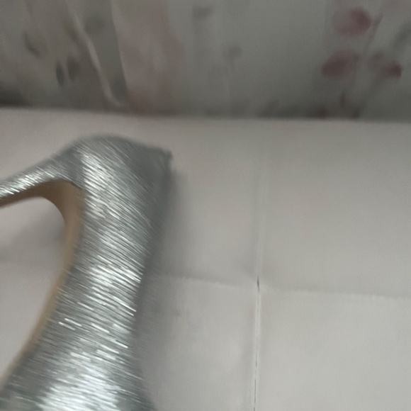 Michael Kors - Silver Open Toe High Heels - Picture 4 of 6